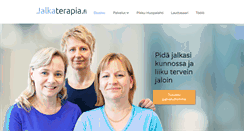 Desktop Screenshot of jalkaterapia.fi